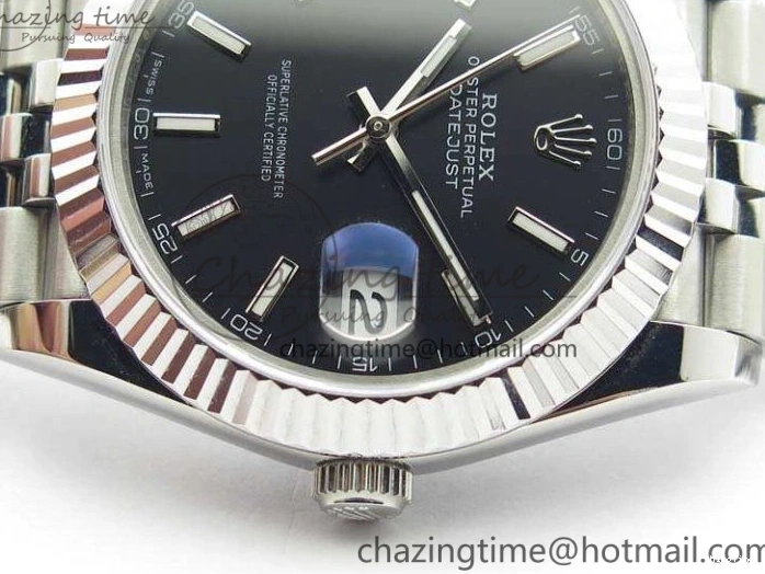 MiroTime 0510 SmartChoice DateJust II 40mm BP Maker Best Edition Black Dial On New Version Jubilee Bracelet A 3538